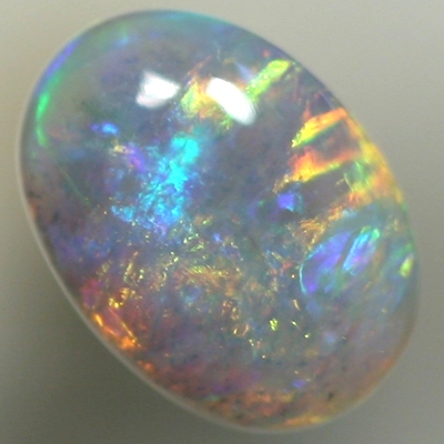 SOLID SEMI BLACK OPAL Glittery show of sunshine fire